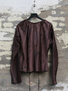 Mutedance 25 Autumn/Winter Button Drawstring Shirt Top Series Handmade Classic MD-MD25FW38-purple (MD25FW35)